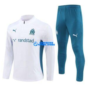 Felpa Da Allenamento Marsella 2024/2025 Kit Bianco