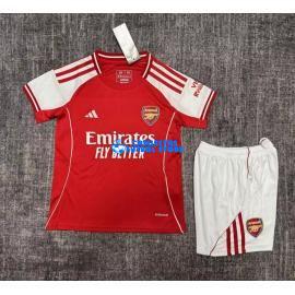 Maglia Arsenal FC 1ª Calcio 2025/2026 Bambino Kit