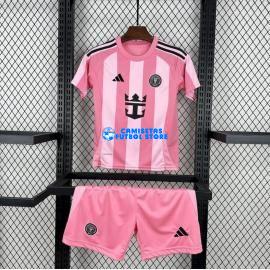 Maglia Miami FC 1ª Calcio 2025/2026 Bambino Kit