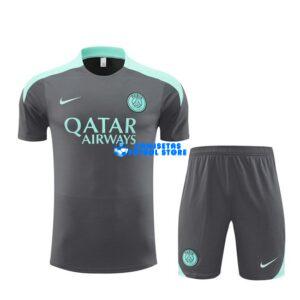 Maglia PSG Calcio 2024/2025 Grigio/Blu Scuro