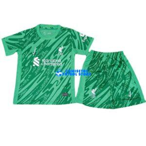 Maglia Liverpool 3ª Portiere Calcio 2024/2025 Bambino Kit