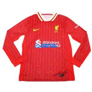 Maglia Liverpool 1ª Calcio 2024/2025 Manica Lunga