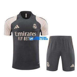 Maglia Real Madrid Calcio 2024/2025 Grigio
