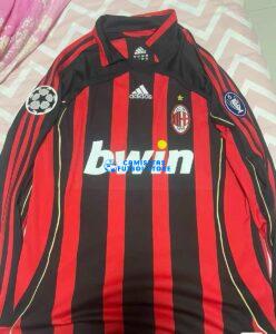 Maglia AC Milan 1a Calcio Retro 06/07 ML photo review