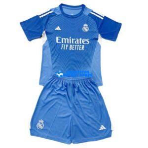 Maglia Real Madrid Portiere 4ª Calcio 2025/2026 Bambino Kit
