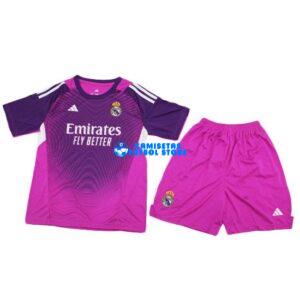 Maglia Real Madrid Portiere 1ª Calcio 2025/2026 Bambino Kit