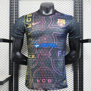 Maglia Barcelona Calcio 2025/2026 (EDIZIONE GIOCATORE) Logo FCB