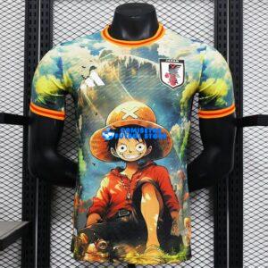 Maglia Giappone Calcio 2025/2026 (EDIZIONE GIOCATORE) Una Pieza Arancia