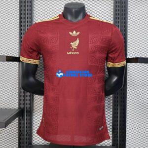 Maglia Messico Calcio 2025/2026 (EDIZIONE GIOCATORE) Rosso