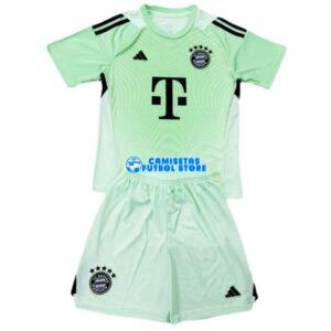 Maglia Bayern Múnich Portiere 2ª Calcio 2025/2026 Bambino Kit
