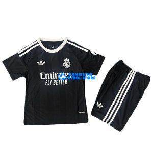 Maglia Real Madrid Portiere 3ª Calcio 2025/2026 Bambino Kit