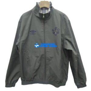 Giacca Everton Calcio 1988/1989 Grigio Retro