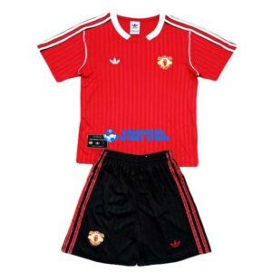 Maglia Manchester United Calcio 2025/2026 Bambino Kit