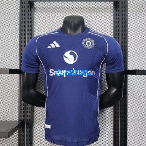 Maglia Manchester United Calcio 2025/2026 (EDIZIONE GIOCATORE) Blu