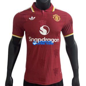Maglia Manchester United Calcio 2025/2026 (EDIZIONE GIOCATORE) Rosso