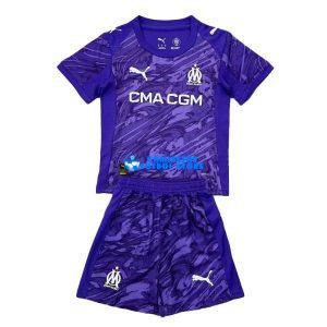Maglia Marsella Portiere 2° Calcio 2025/2026 Bambino Kit